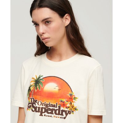 T-Shirt Travel Souvenir mit lockerer Passform SUPERDRY