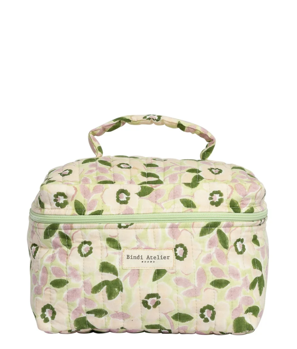 Trousse vanity en coton Amelia, BINDI ATELIER