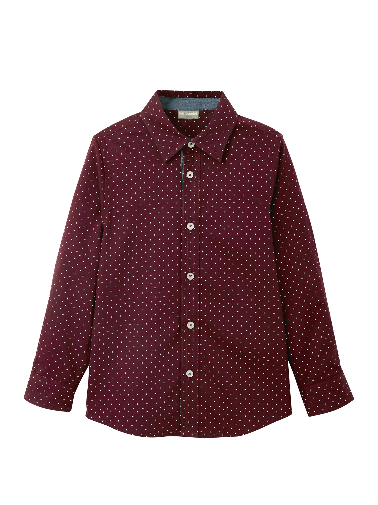 Chemise imprimée pois, VERTBAUDET