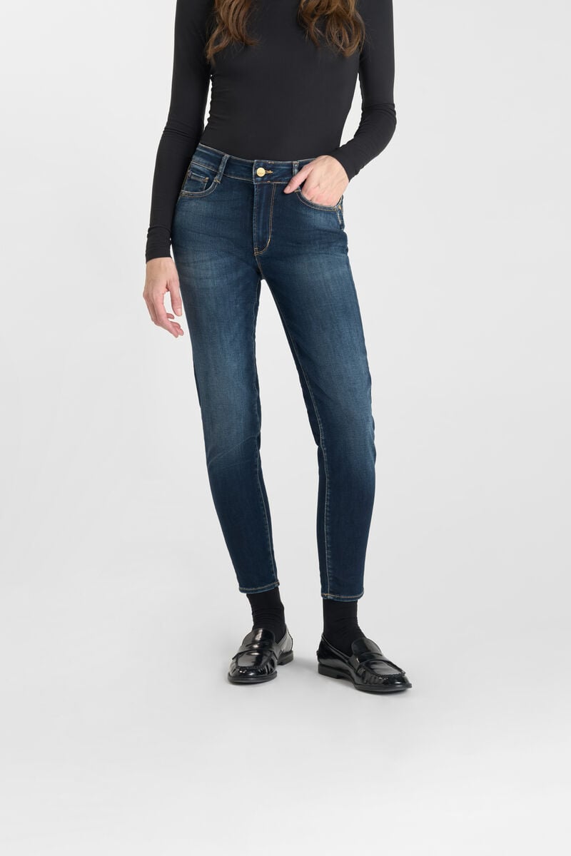 Jeans push-up slim taille haute PULP, 7/8ème, LE TEMPS DES CERISES