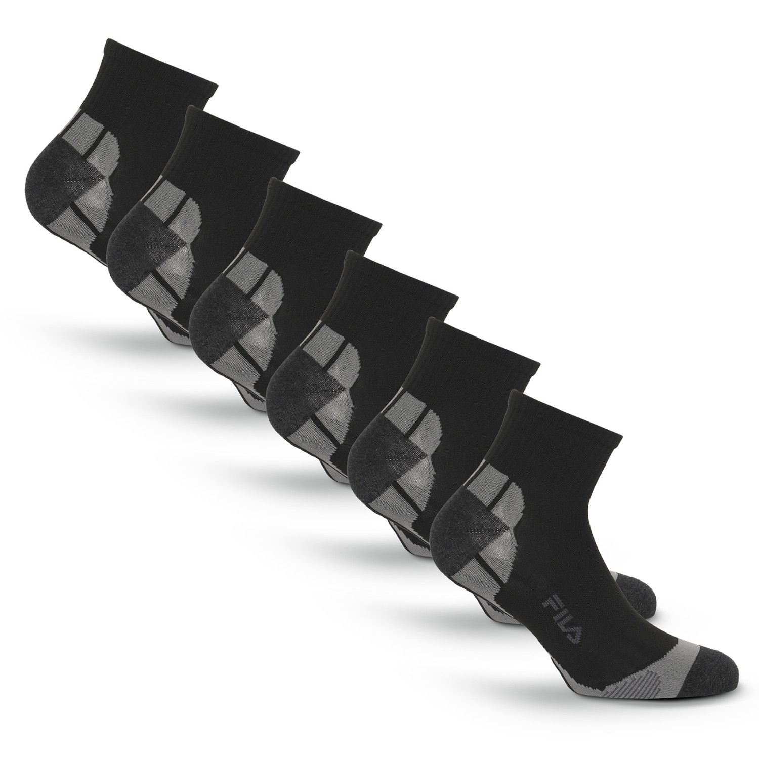 Lot De 6 Chaussettes Quarter, FILA