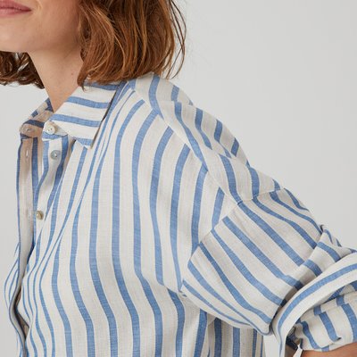 Gestreifte Signature Bluse, Loose-Fit LA REDOUTE COLLECTIONS