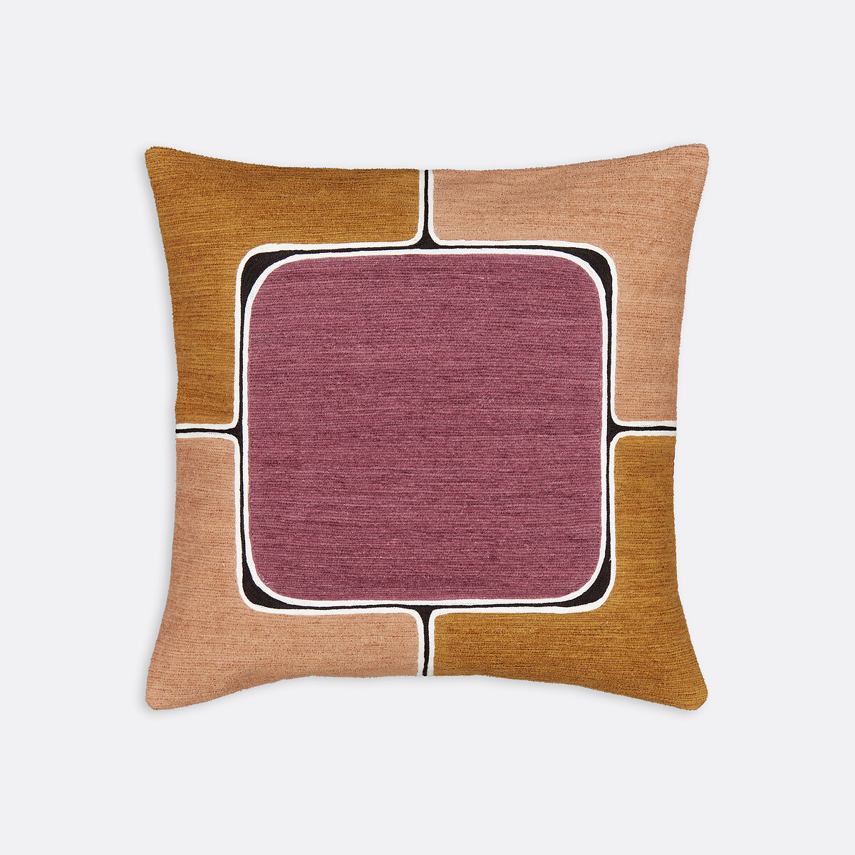 LA REDOUTE INTERIEURS Kussenhoes 45 x 45 cm katoen, Biaco