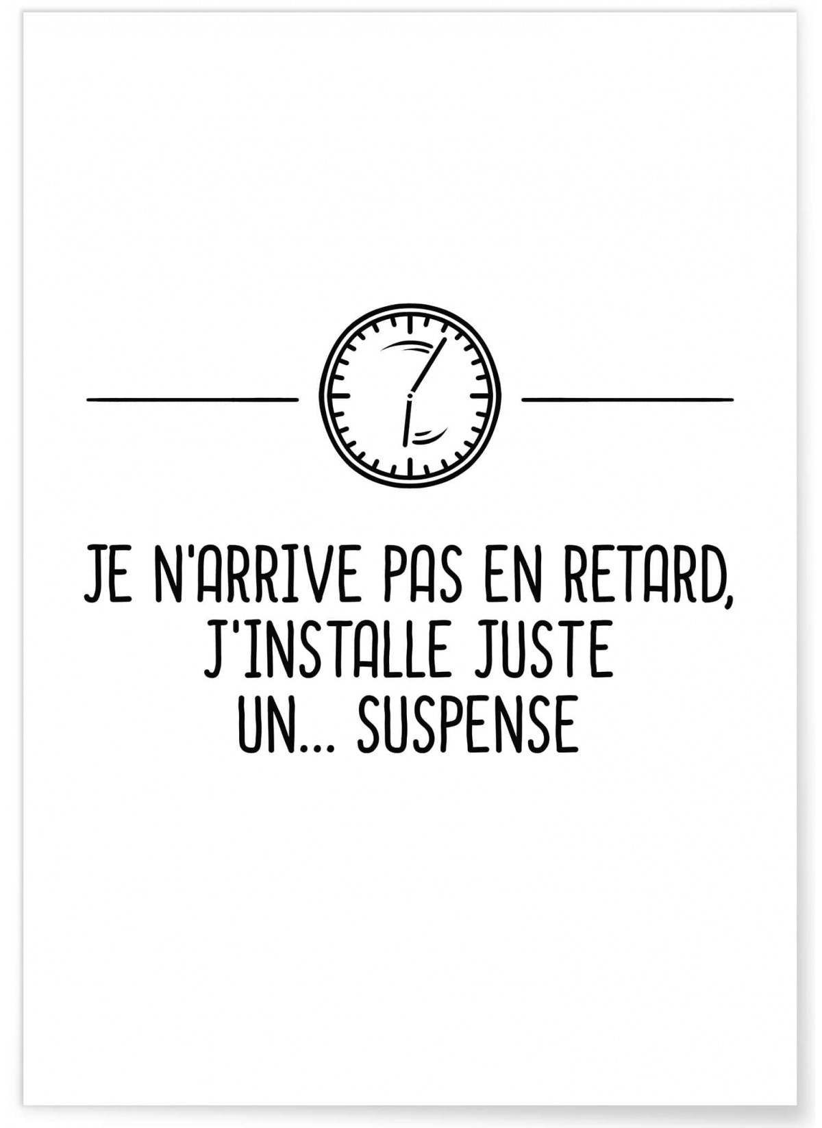 Affiche Suspense, L'AFFICHERIE