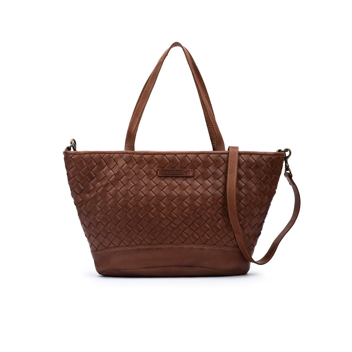 Sac port paule en cuir faura wha cognac Pikolinos La Redoute