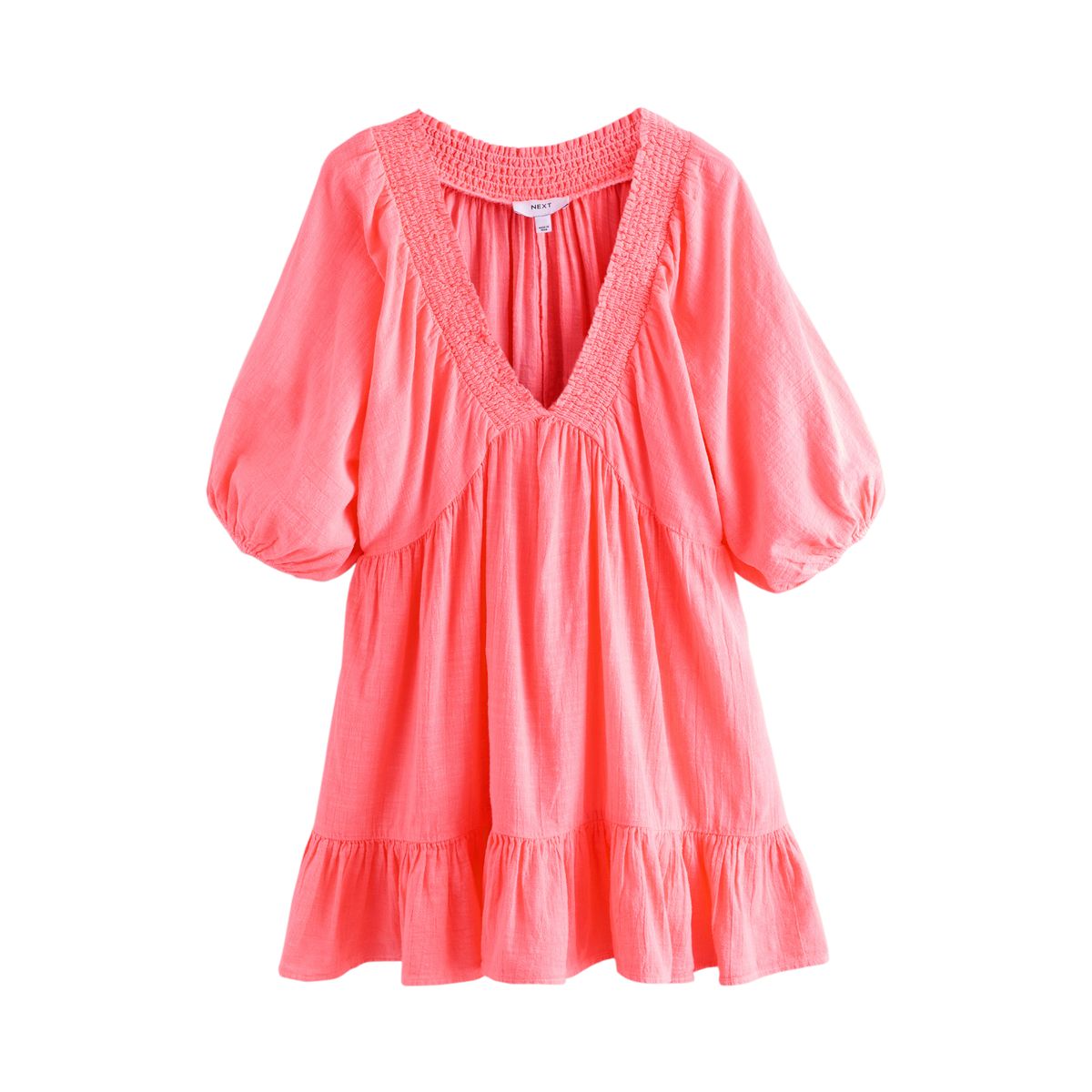 Robe courte à col en v, NEXT