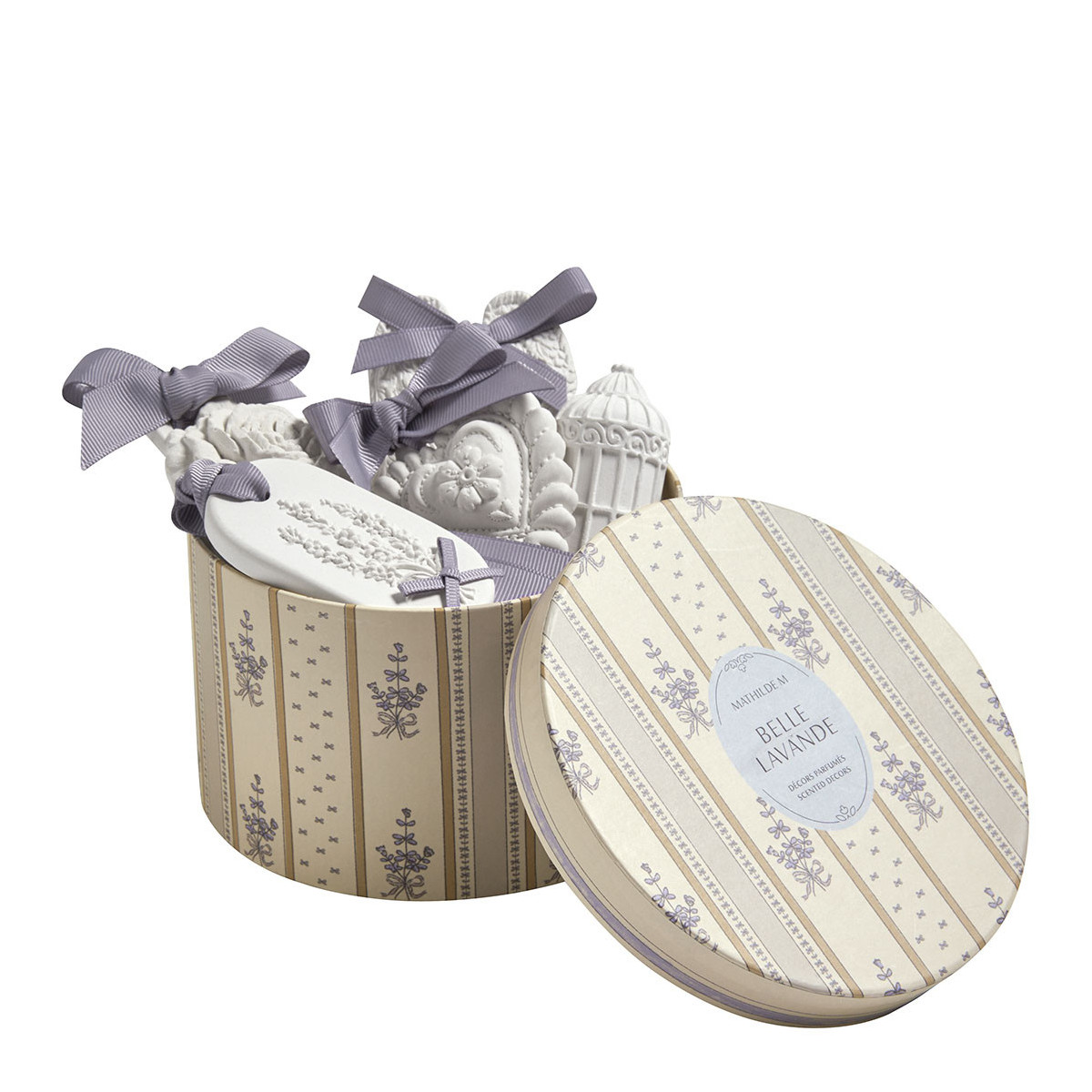 Coffret de 5 décors parfumés - Belle Lavande, MATHILDE M