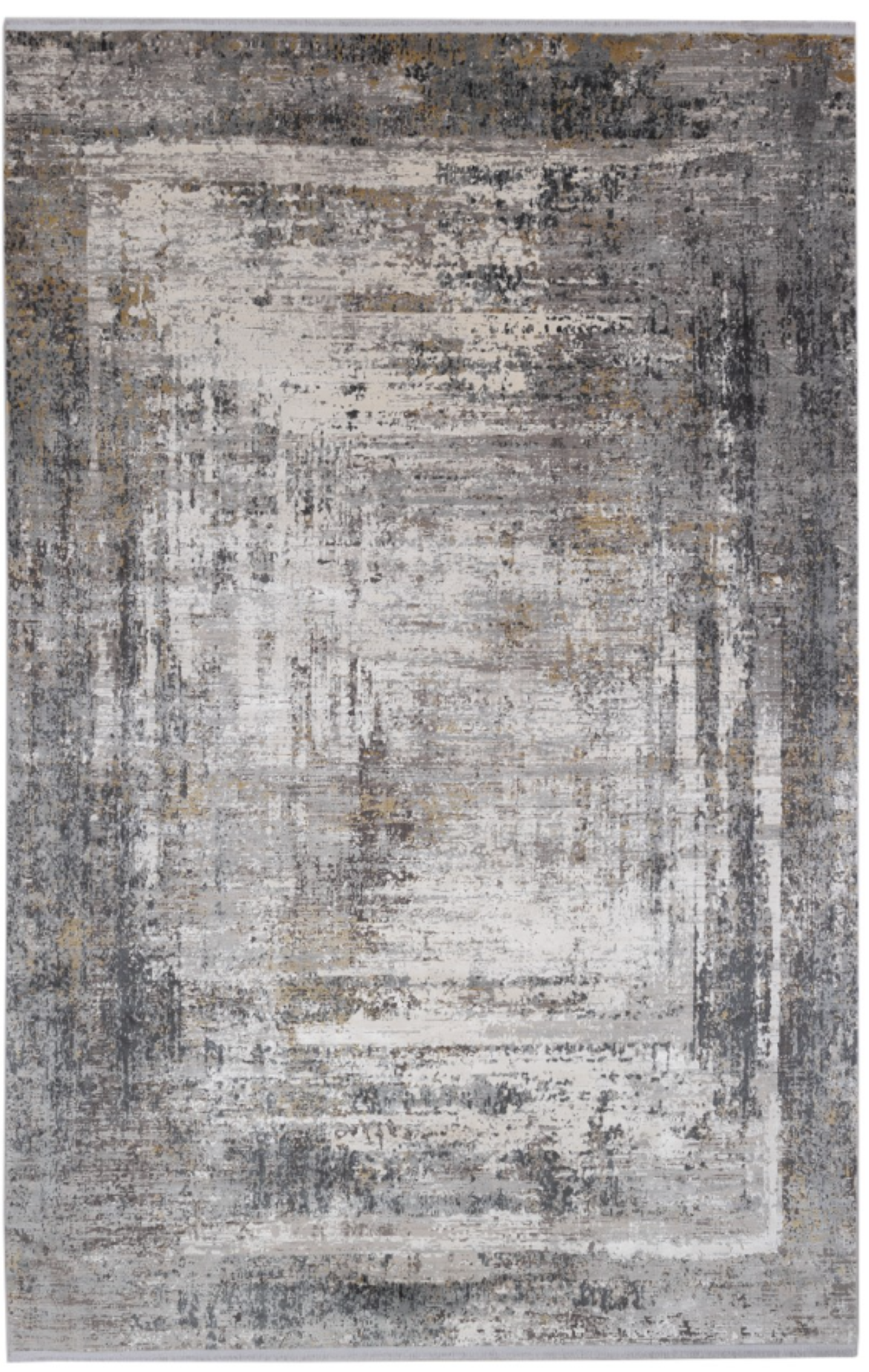 Tapis de salon moderne en viscose BRODERIE, NOVATREND