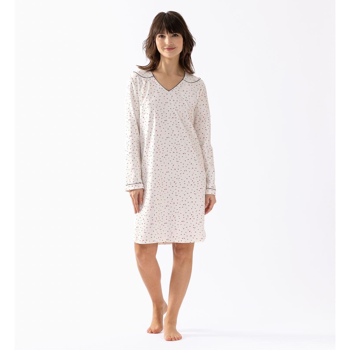 Chemise de nuit en coton HOLLY 601