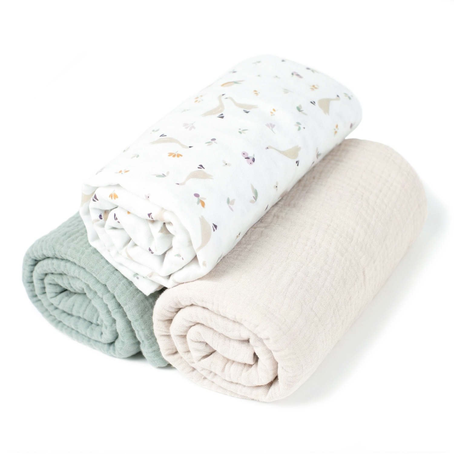 Lot de 3 Draps housses couffin en coton SIDONIA, SEVIRA KIDS