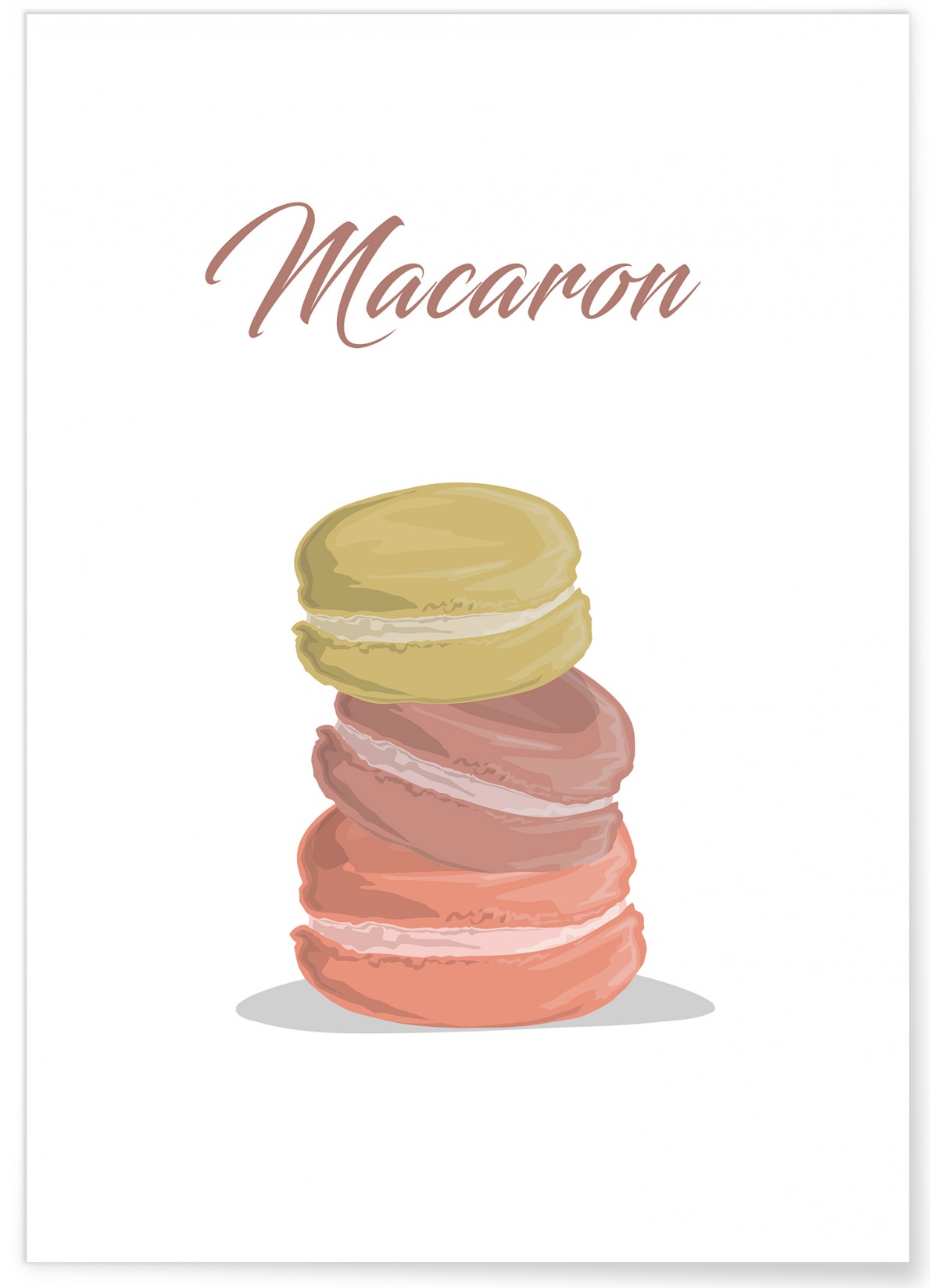 Affiche Macaron, L'AFFICHERIE