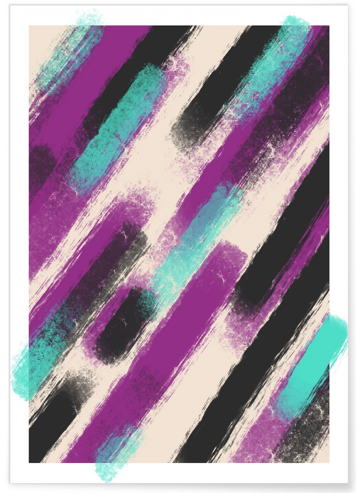 Affiche Abstract Color 4, L'AFFICHERIE