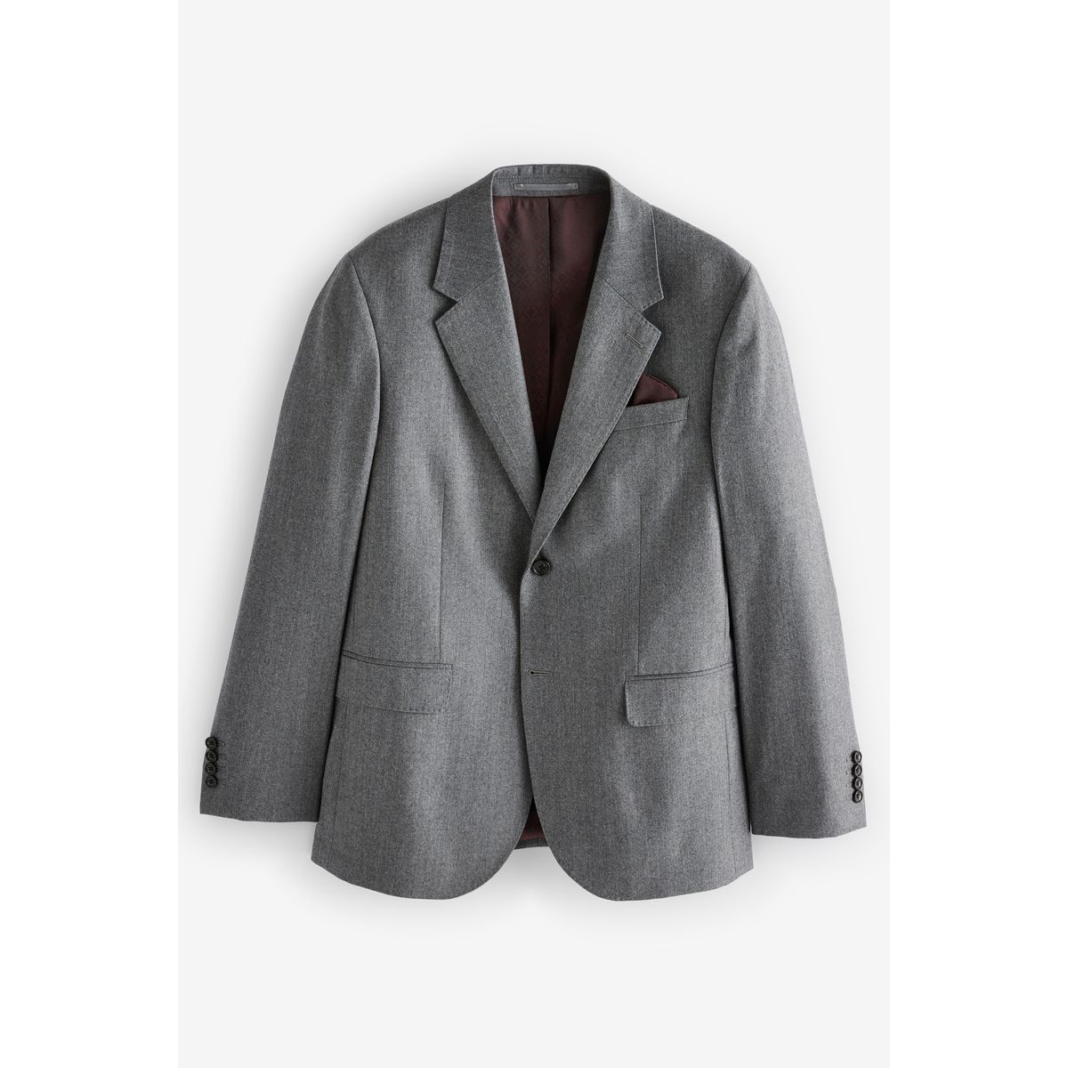 Veste de costume zignone en flanelle texturée, NEXT