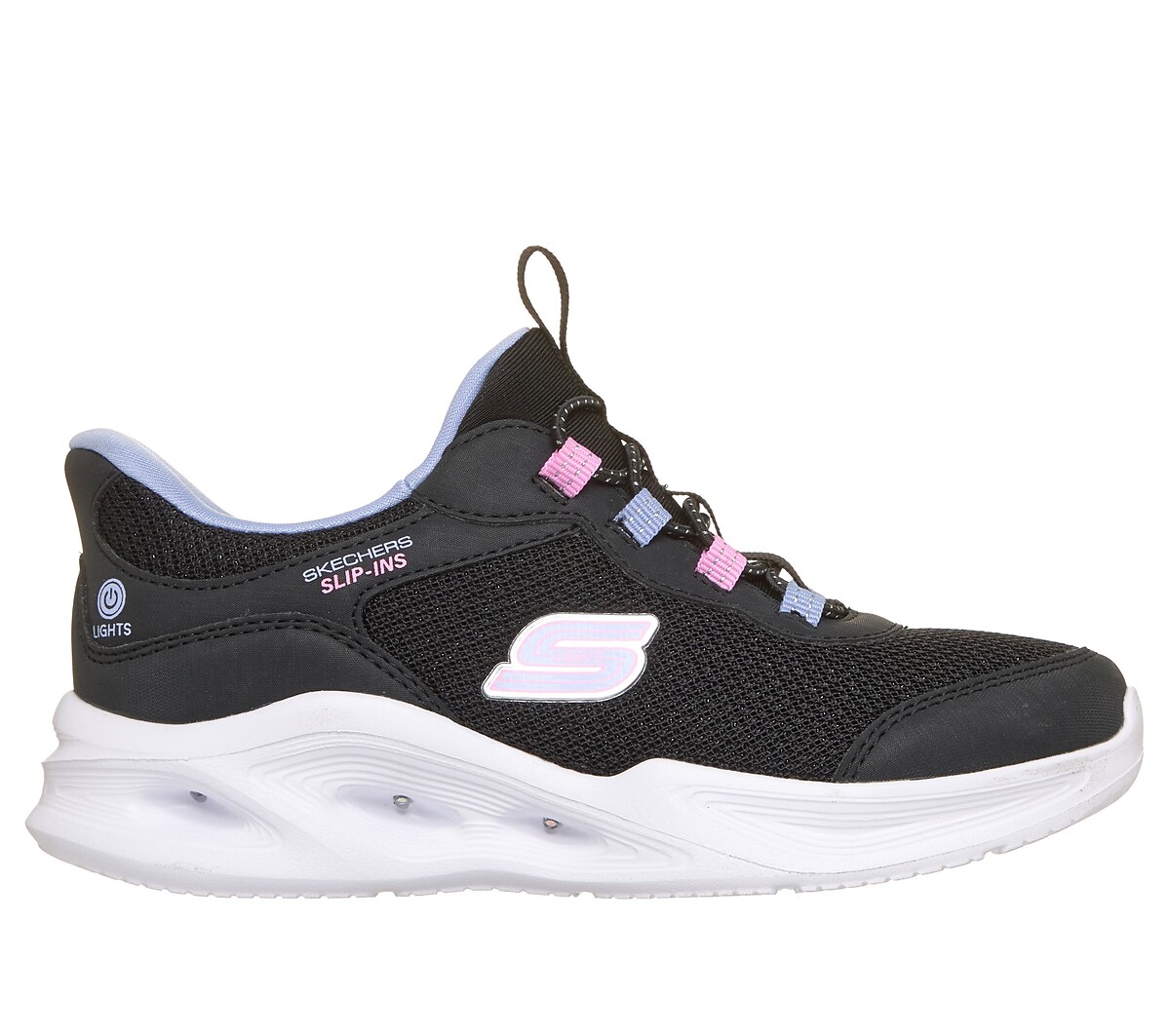 Baskets Slip-Ins: SOLA GLOW - NEON DASH, SKECHERS