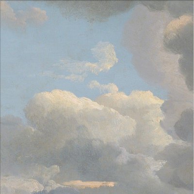 Poster peinture nuages  Clouds THE DYBDAHL CO