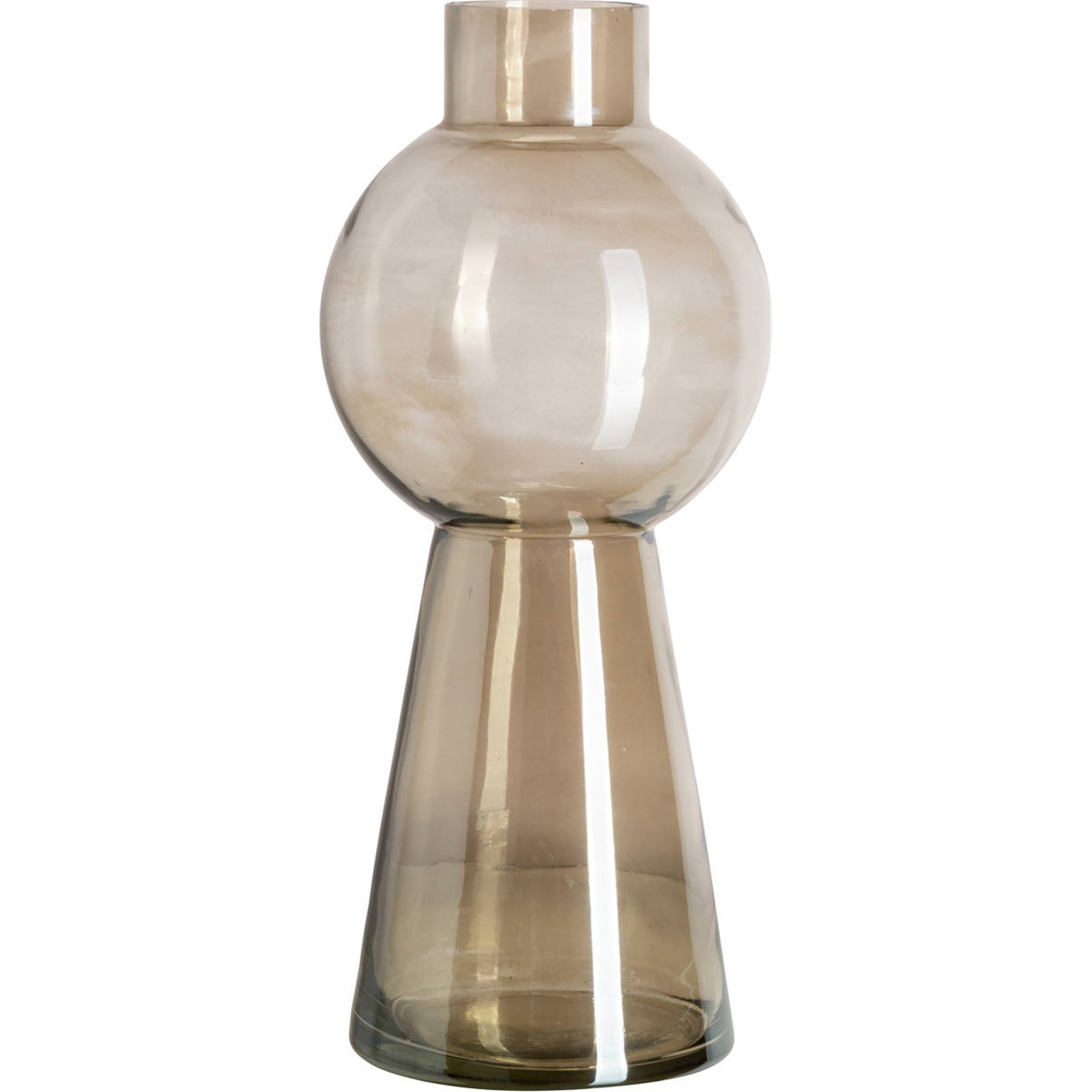 Vase en verre au design sculptural, RECOLLECTION