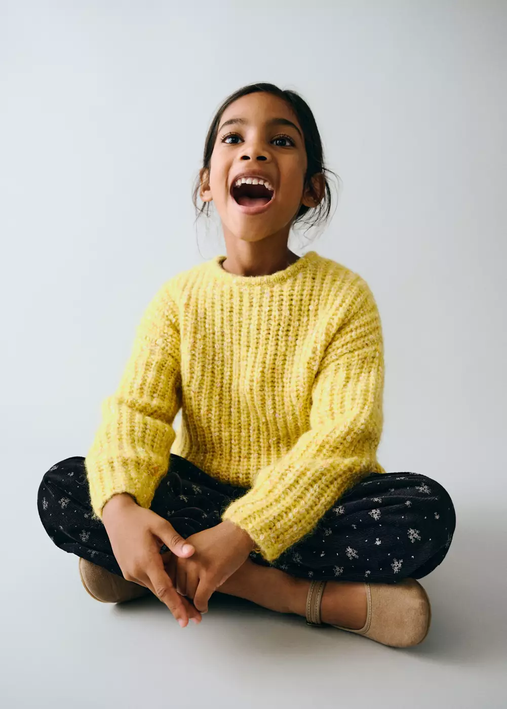 Pull-over maille texturé, MANGO BABY