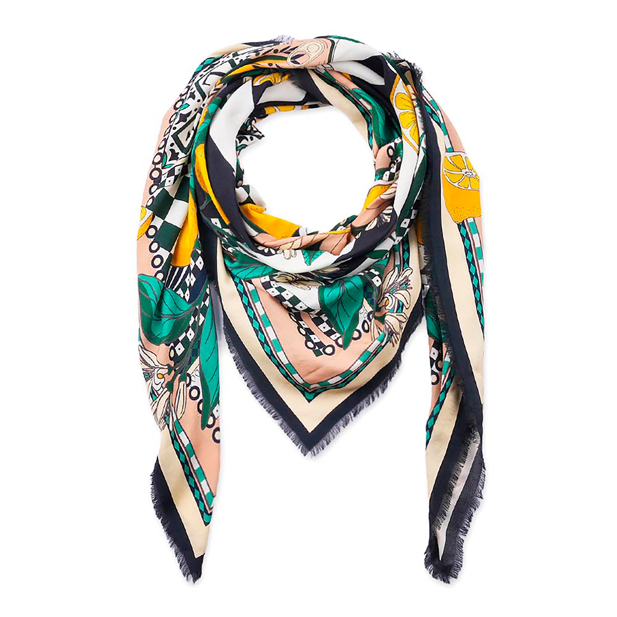 Foulard En Soie 100% Italie - 62g - Rouge - Occasion (écharpe, Châle, Bandana)