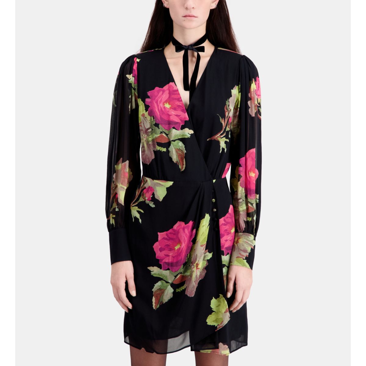 Robe imprimee fleur discount