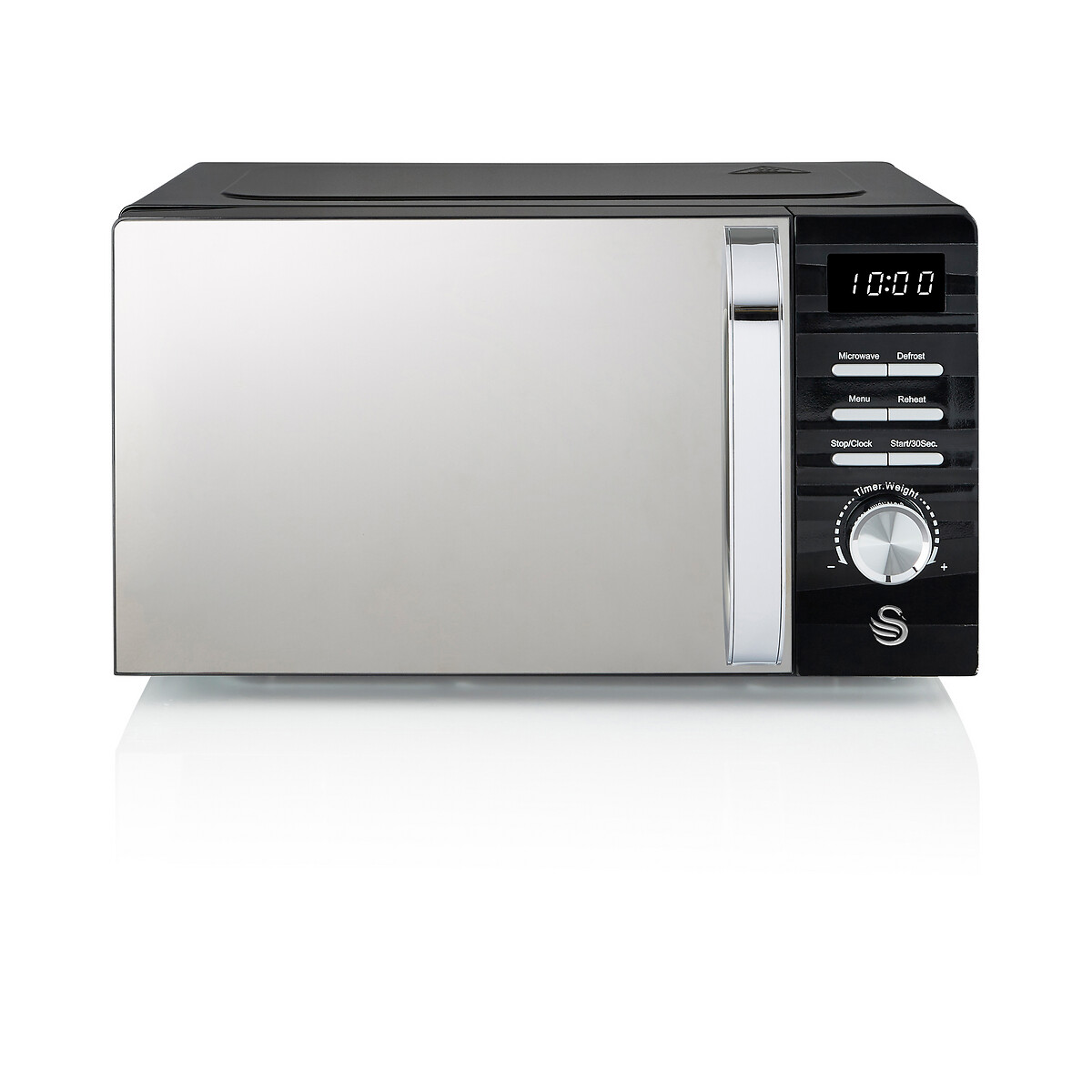 Swan stainless steel outlet microwave