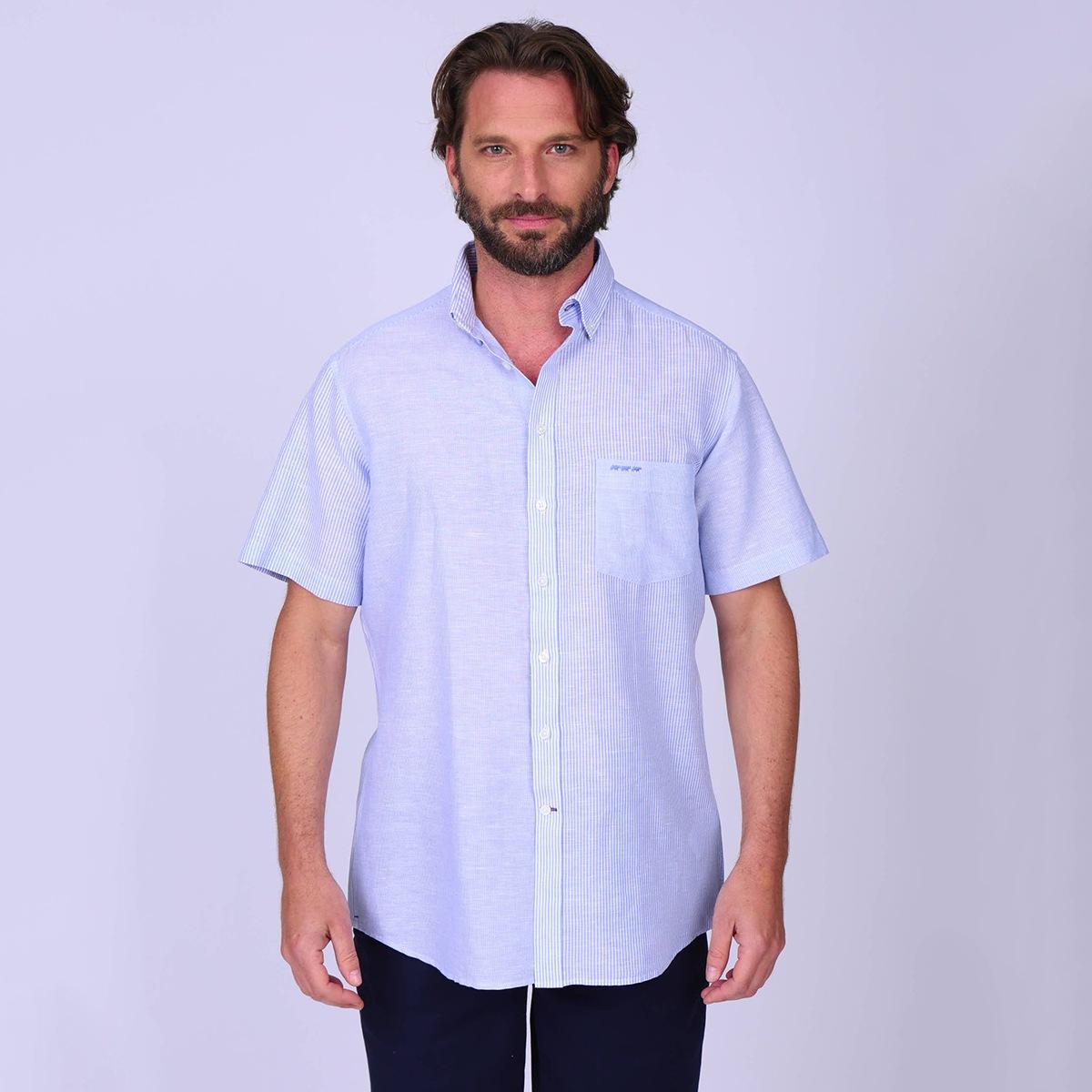 Chemise lin et coton, MISE AU GREEN