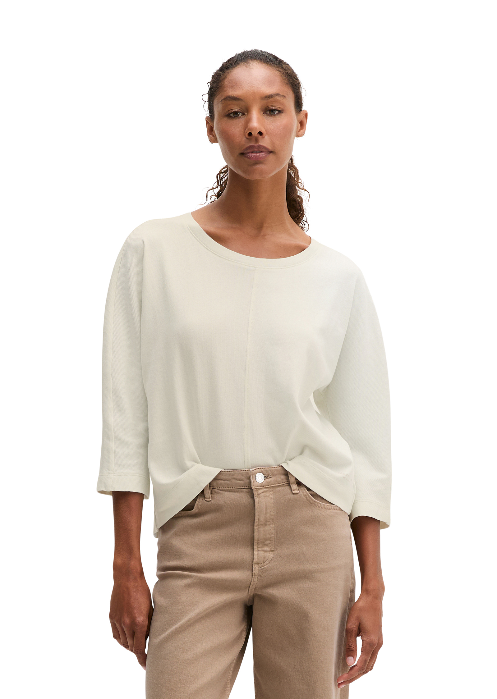 Manches longues loose en Organic Cotton Single Jersey, MARC O'POLO