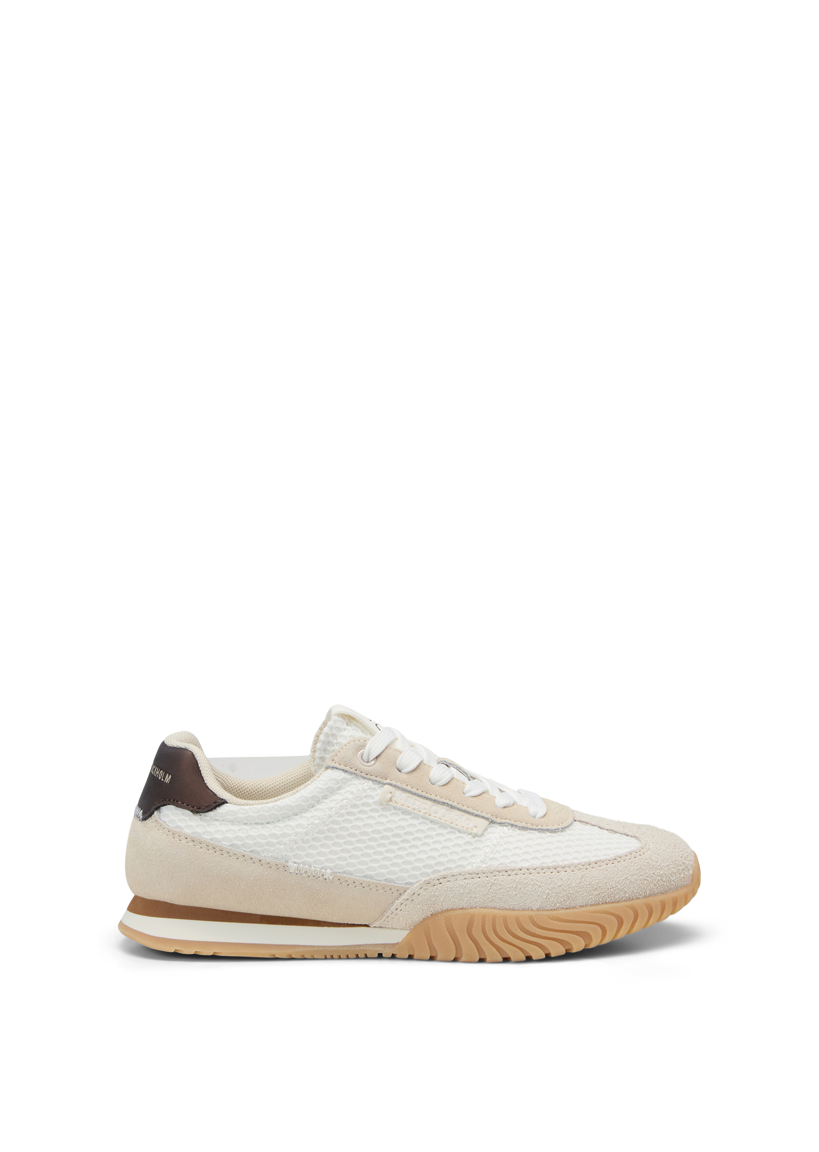 Baskets Modèle Gustafina en cuir et mesh, MARC O'POLO