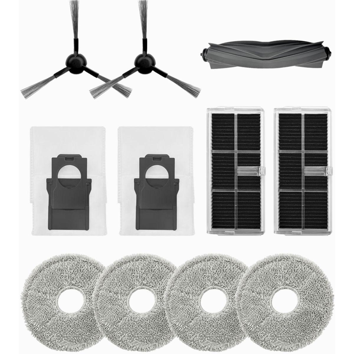 Kit accessoires entretien complet compatible DREAME L10s Pro Ultra, X30 Ultra, L10s Ultra Gen2, L40 Ultra AE, ESSENTIEL B