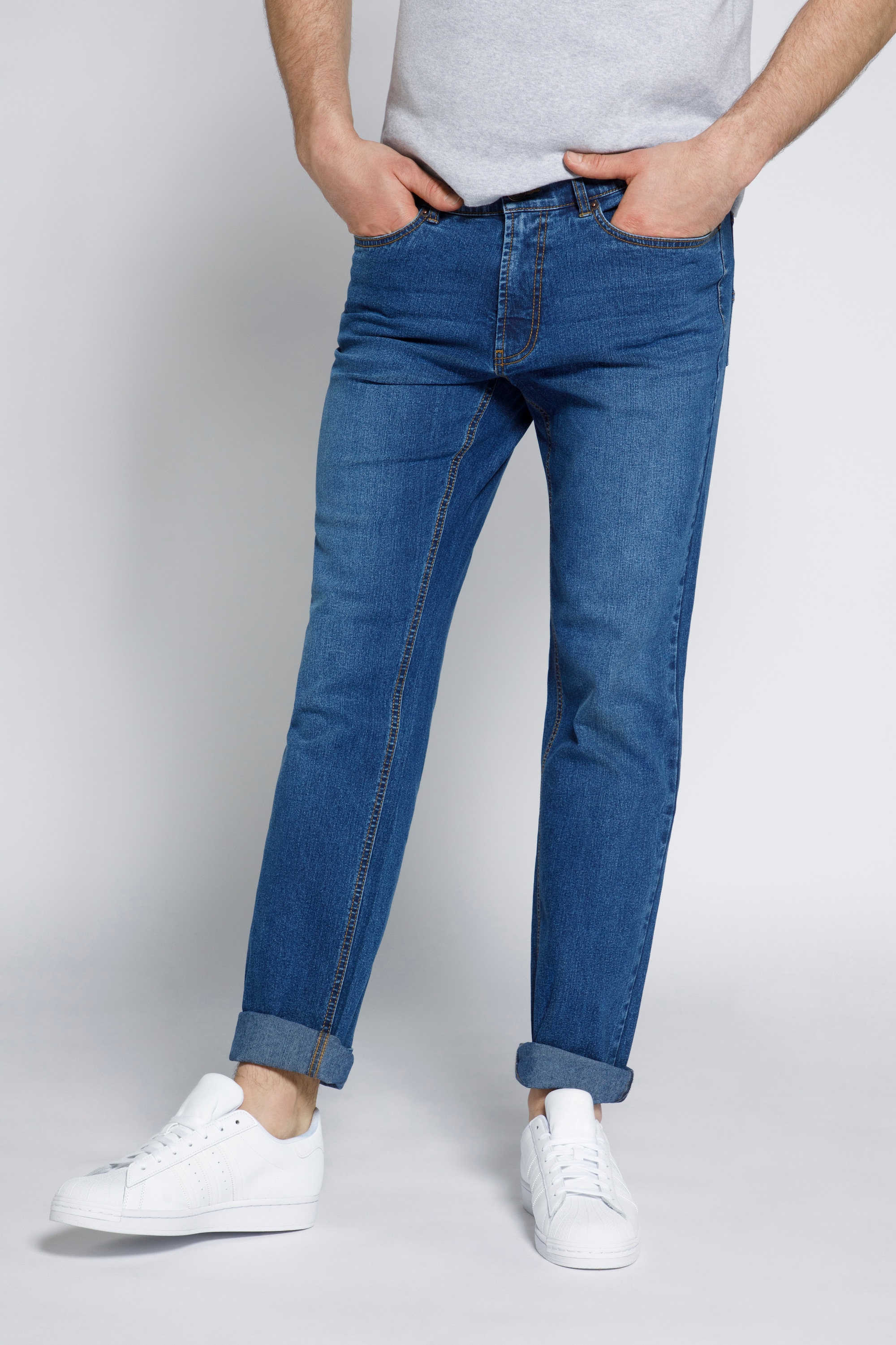 Jeans, ventre confort, coupe Regular Fit, STHUGE