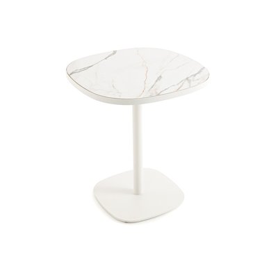 Table bistrot, céramique blanche, Lixfeld AM.PM