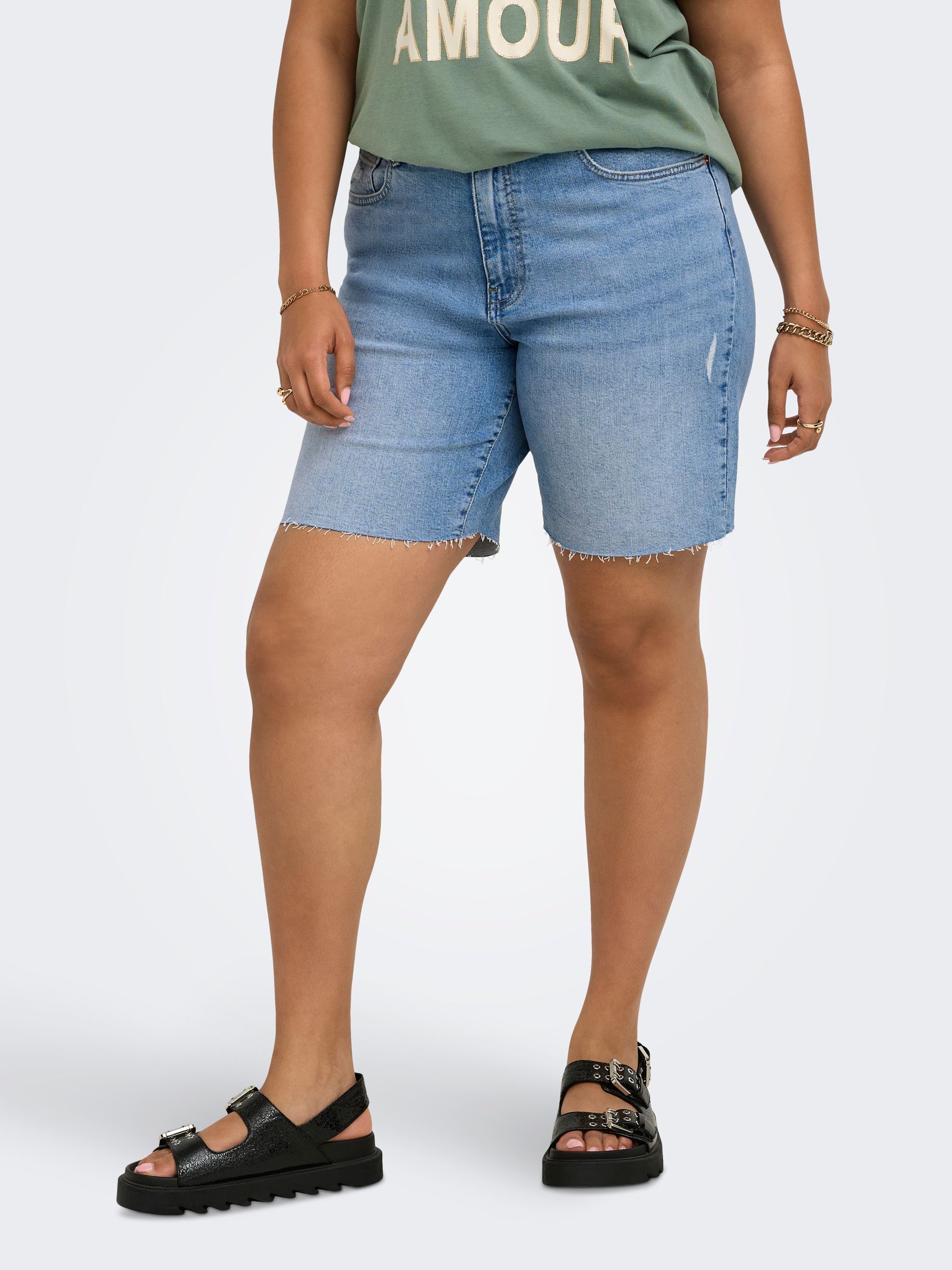 Short En Denim, ONLY CARMAKOMA
