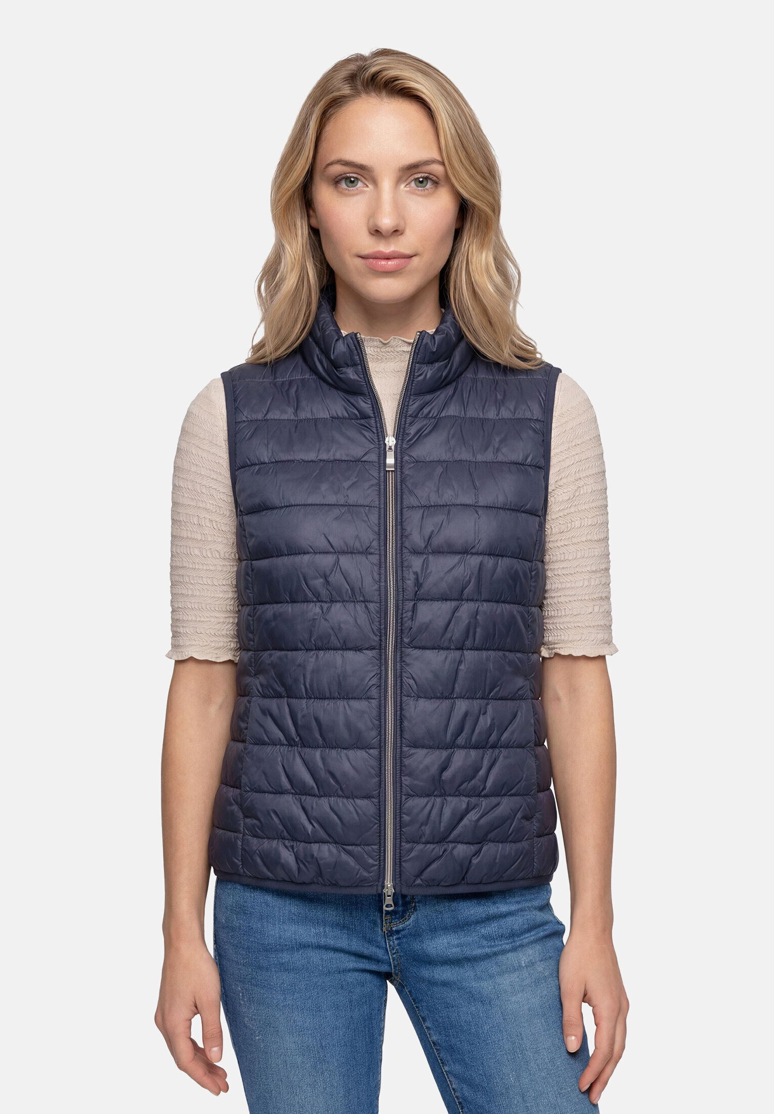 Veste sans manches matelassée à boutons, BETTY BARCLAY