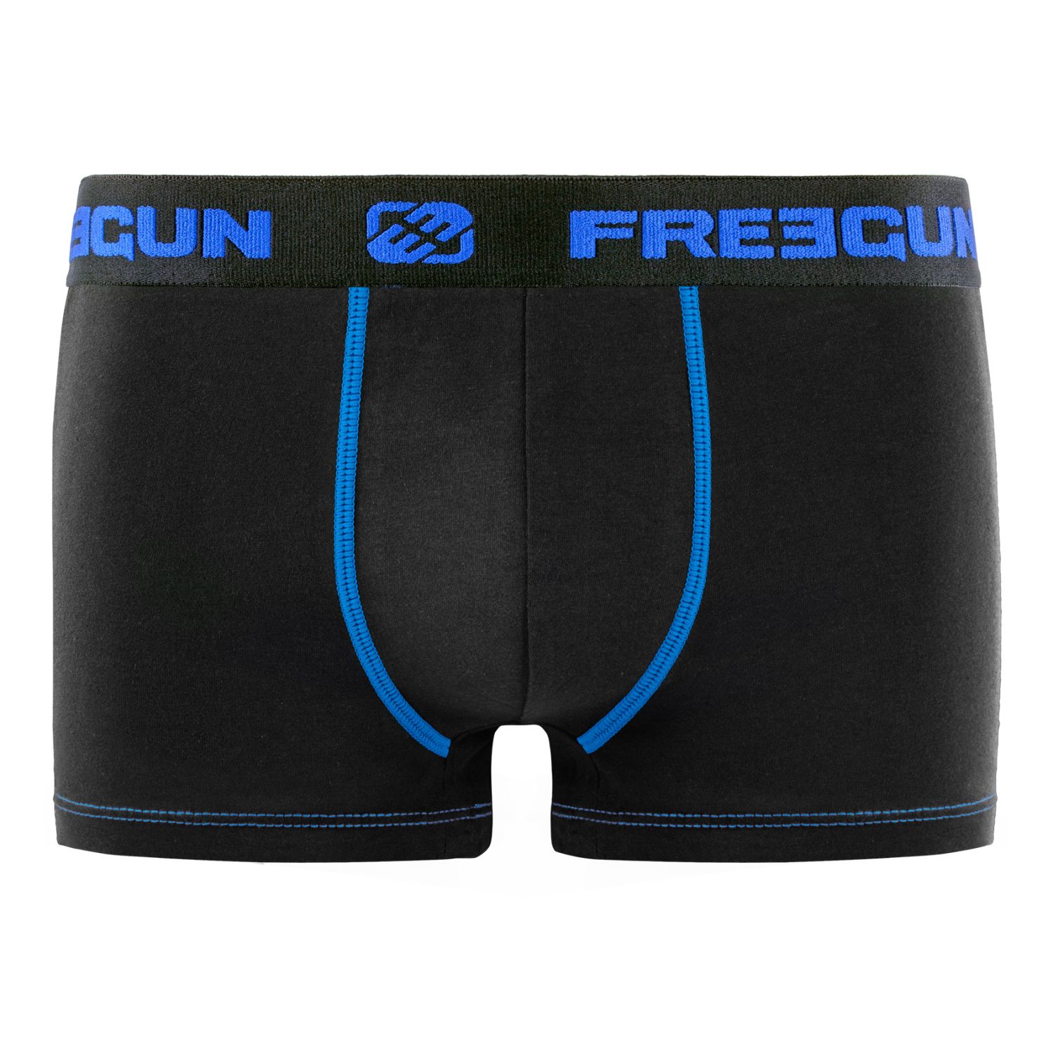 Boxer Coton élastique Boxers Enfant FREEGUN - Lot De 6 En Coton Stretch - Confortables Et Doux Caleçon Coton Enfant