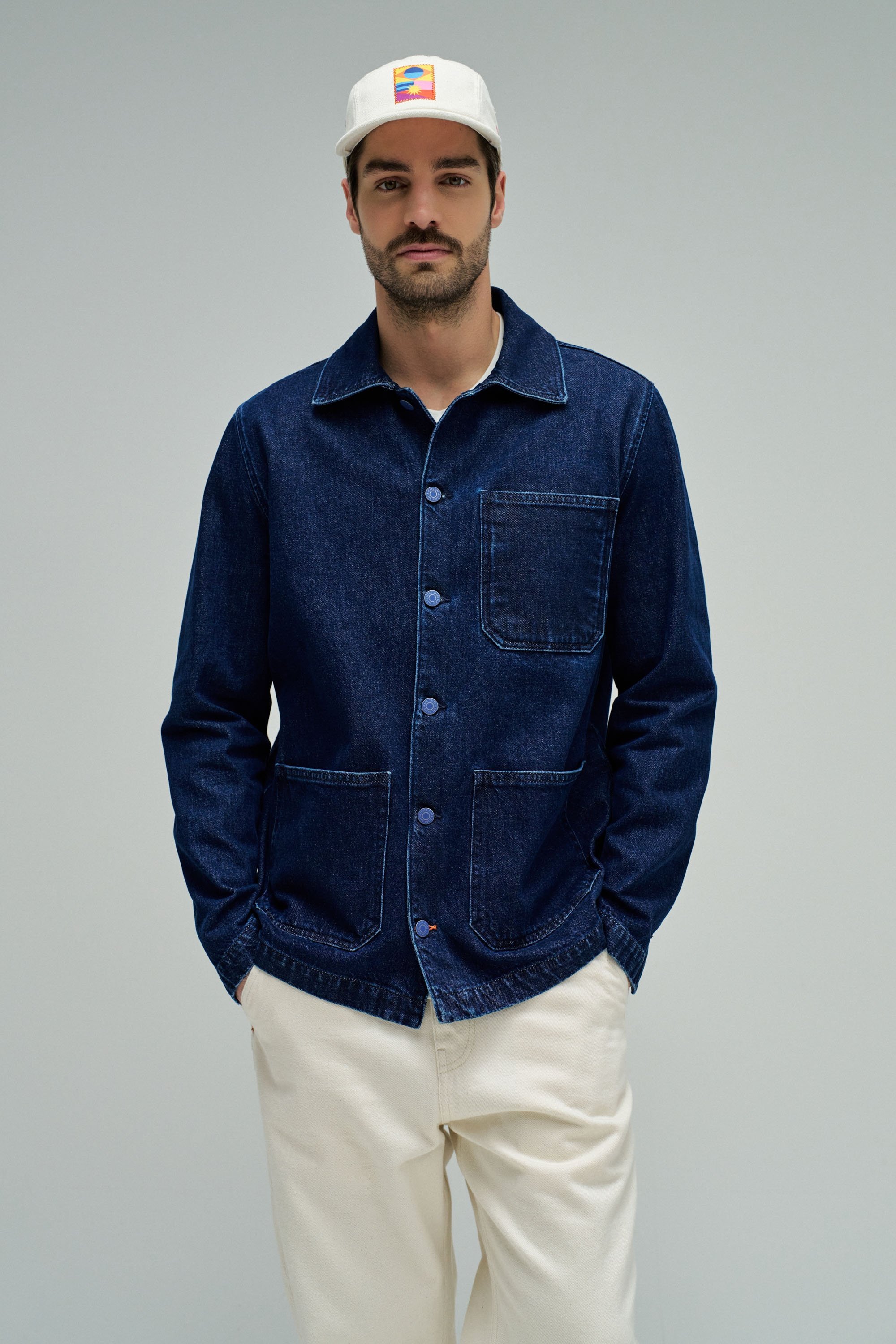 SURCHEMISE EN DENIM AKA CORLEONE, SALSA JEANS