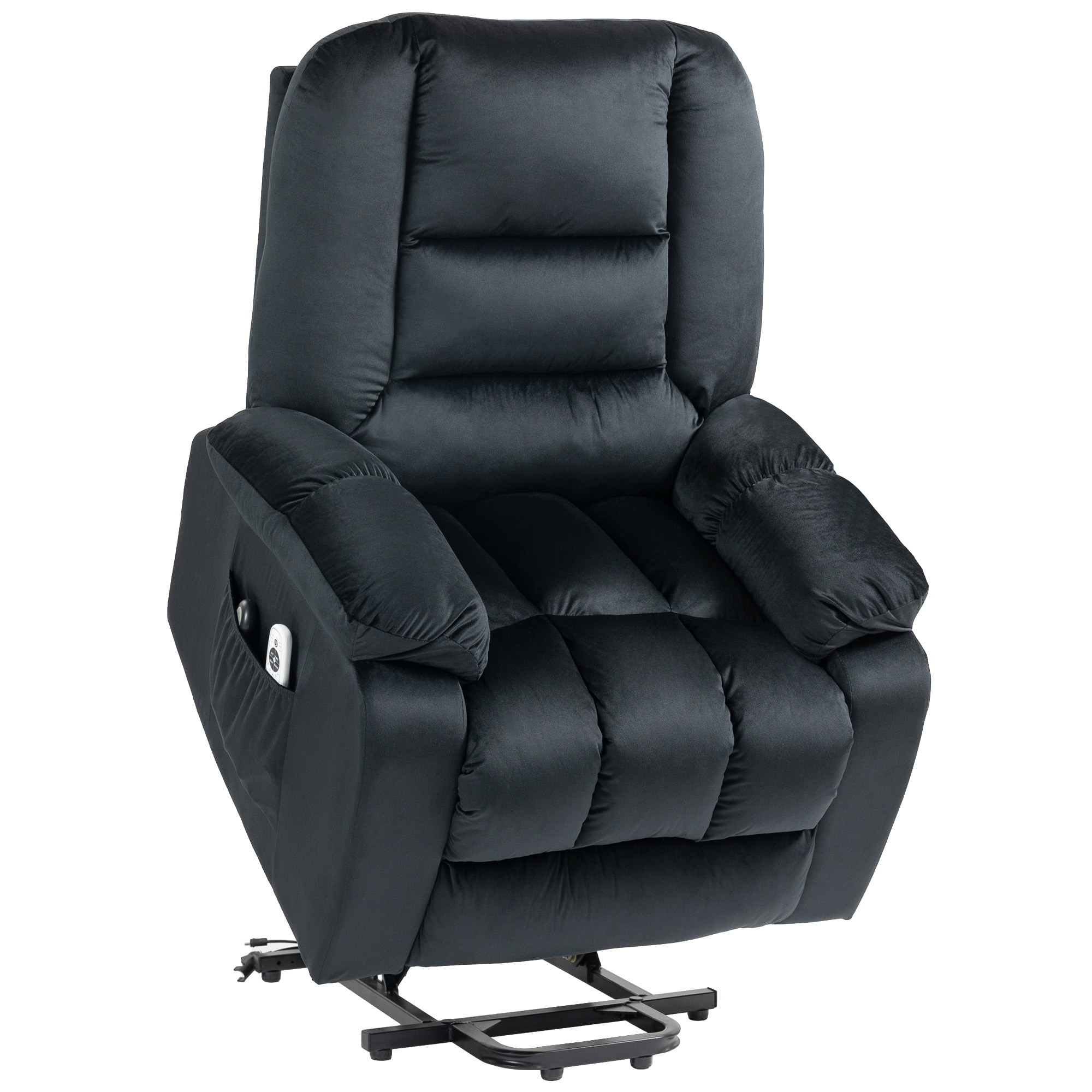 Fauteuil releveur multifonctionnel Tissu, HOMCOM