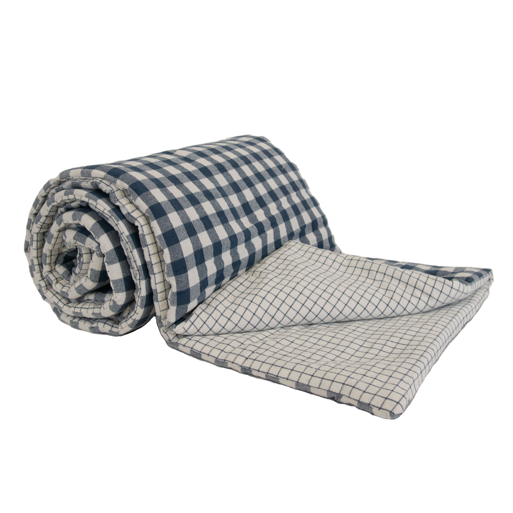 Édredon motif vichy en coton, SUD ETOFFE