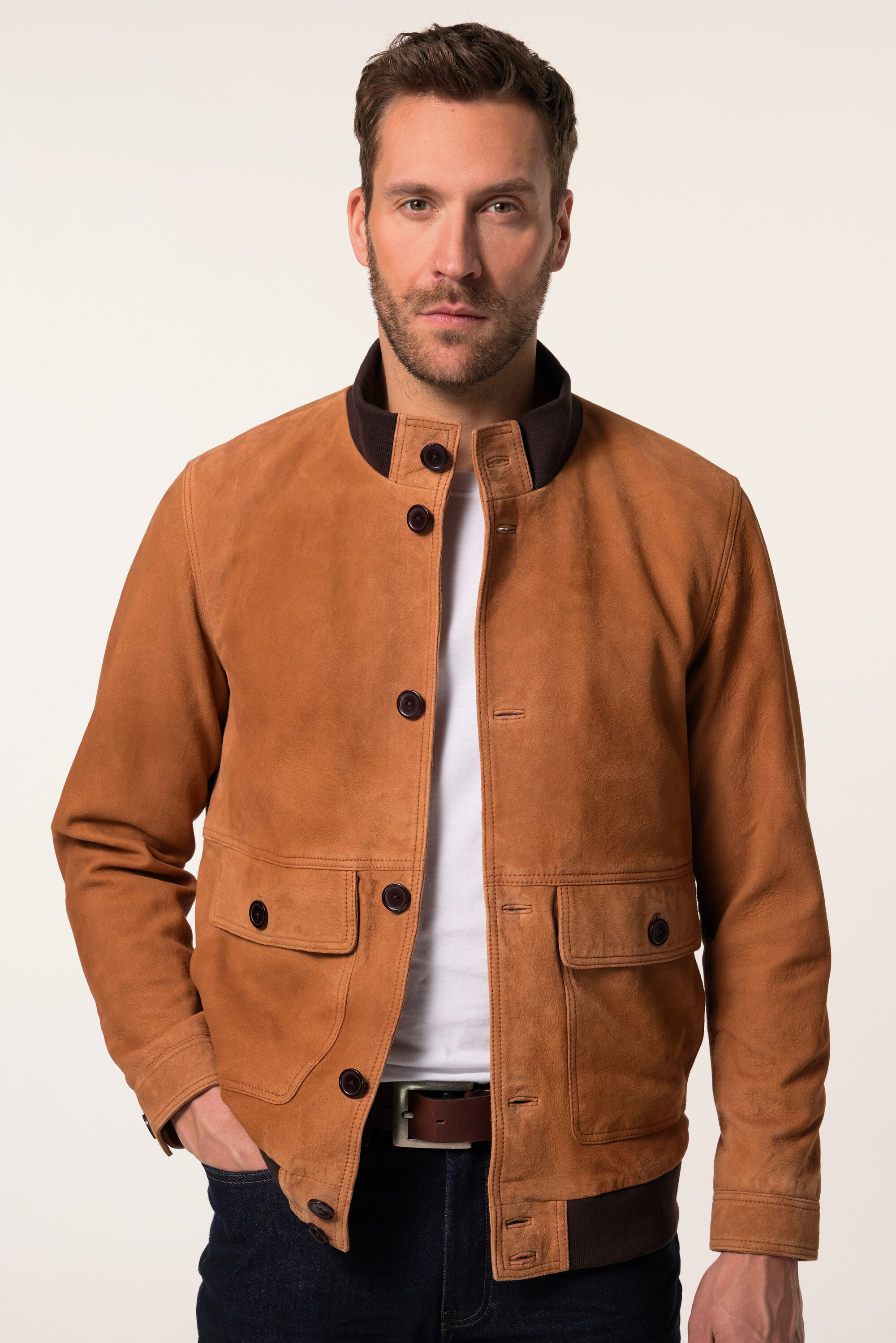 Veste en cuir nappa d'agneau, JP1880