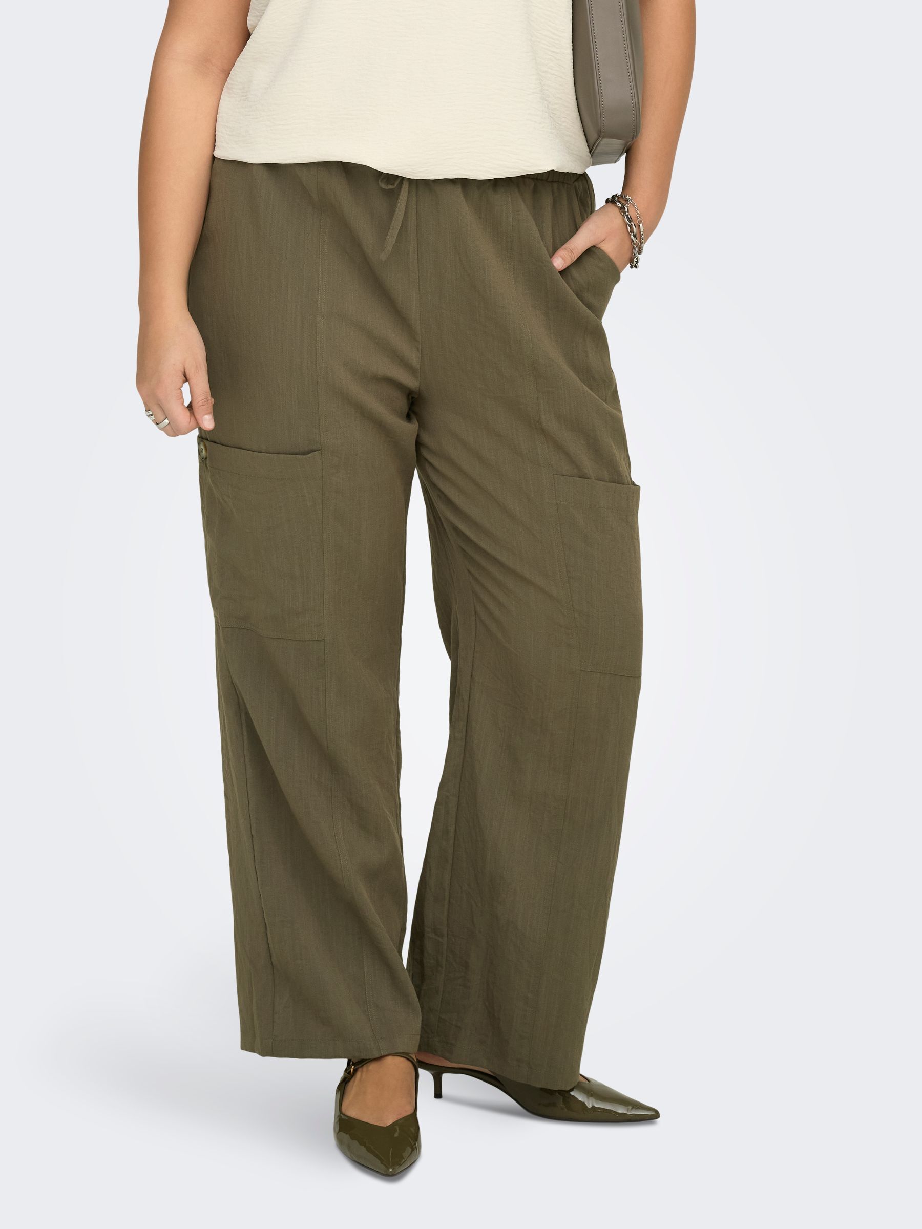 Pantalon Cargo, ONLY CARMAKOMA