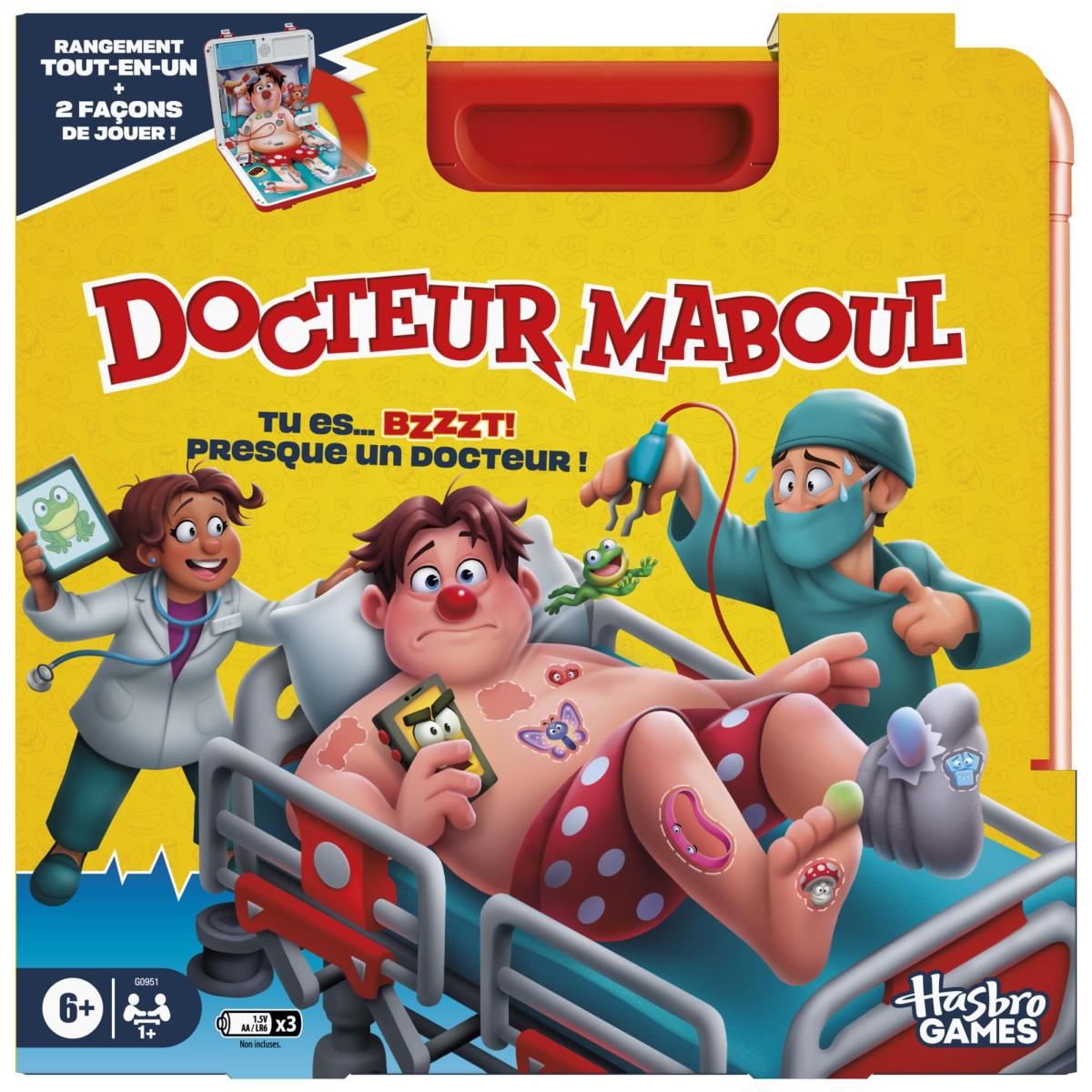 Docteur Maboul Mallette de Transport, HASBRO