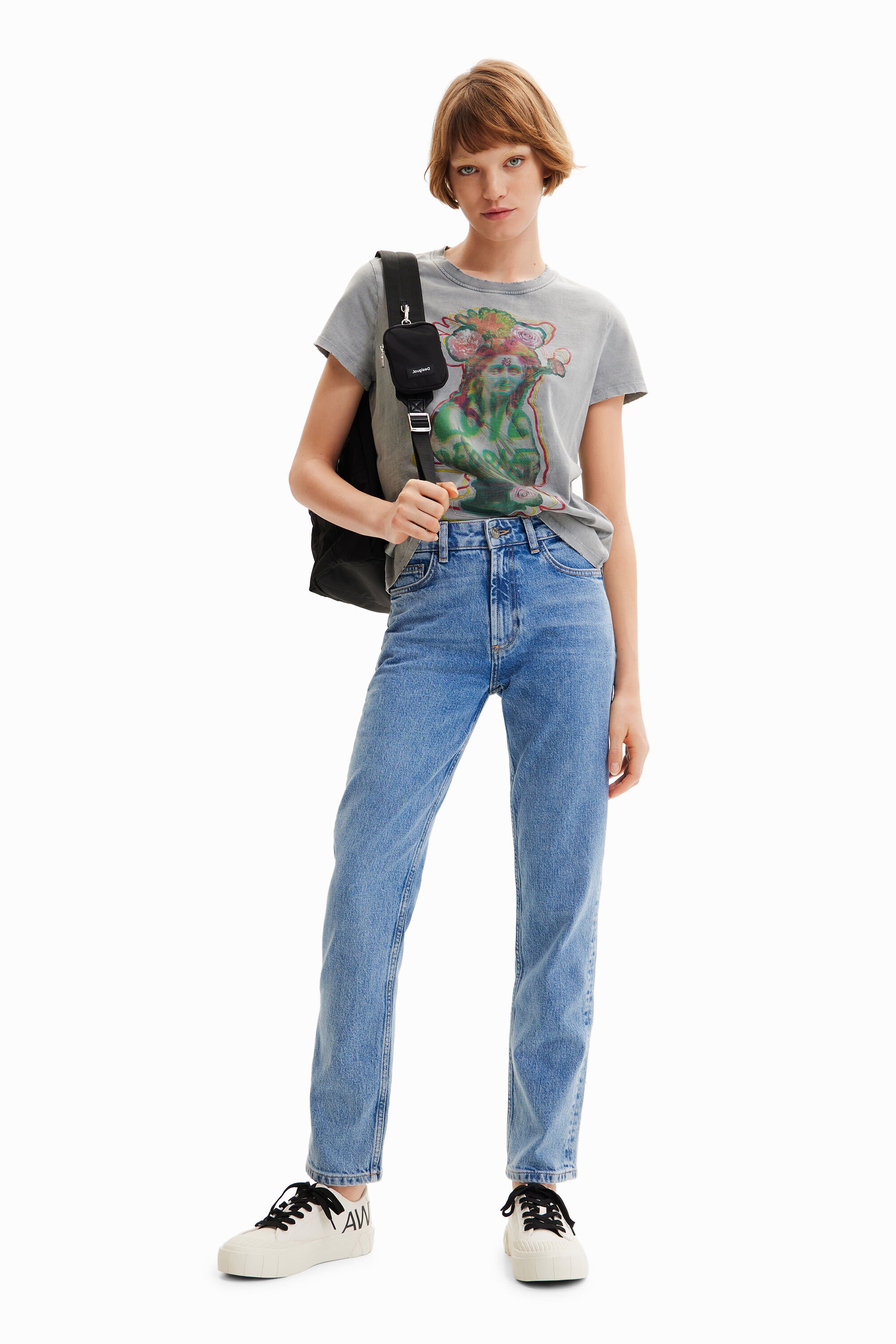 T-shirt manches courtes buste, DESIGUAL
