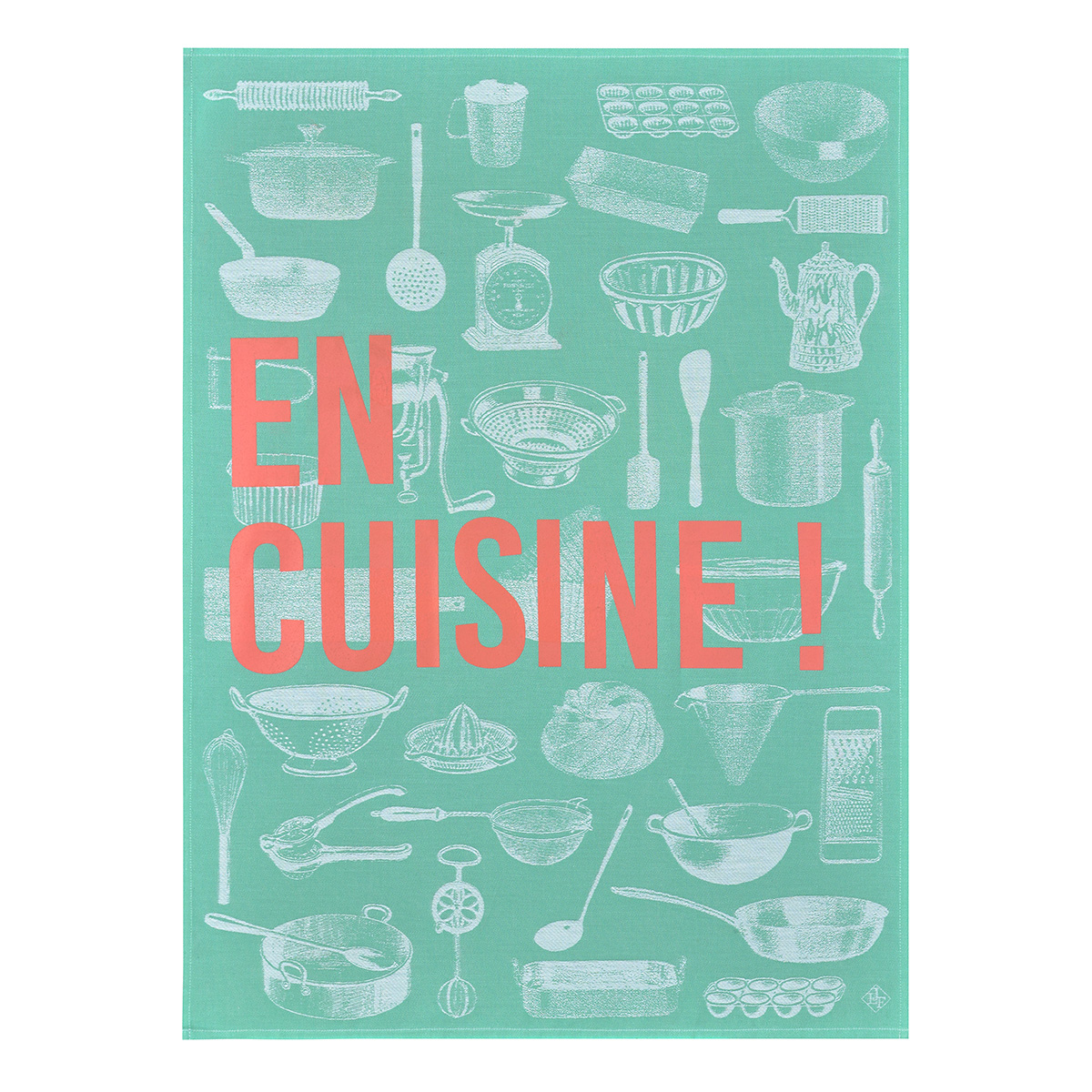 Torchon en Coton, EN CUISINE, LE JACQUARD FRANCAIS