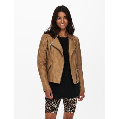 Faux Suede Short Jacket ONLY