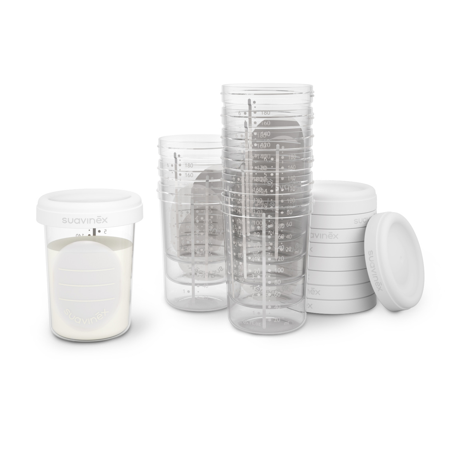 Set pots de conservation portions repas, SUAVINEX