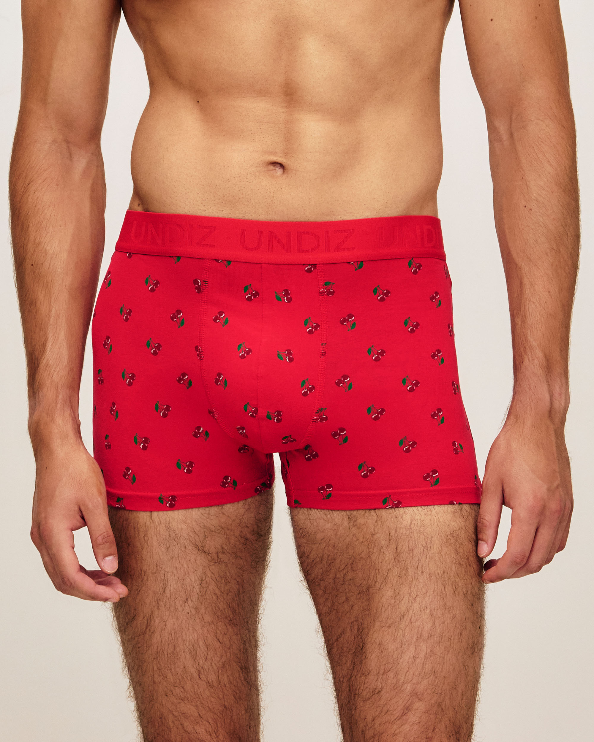 Boxer en coton imprimé cerises REPEATIZ CHERR, UNDIZ
