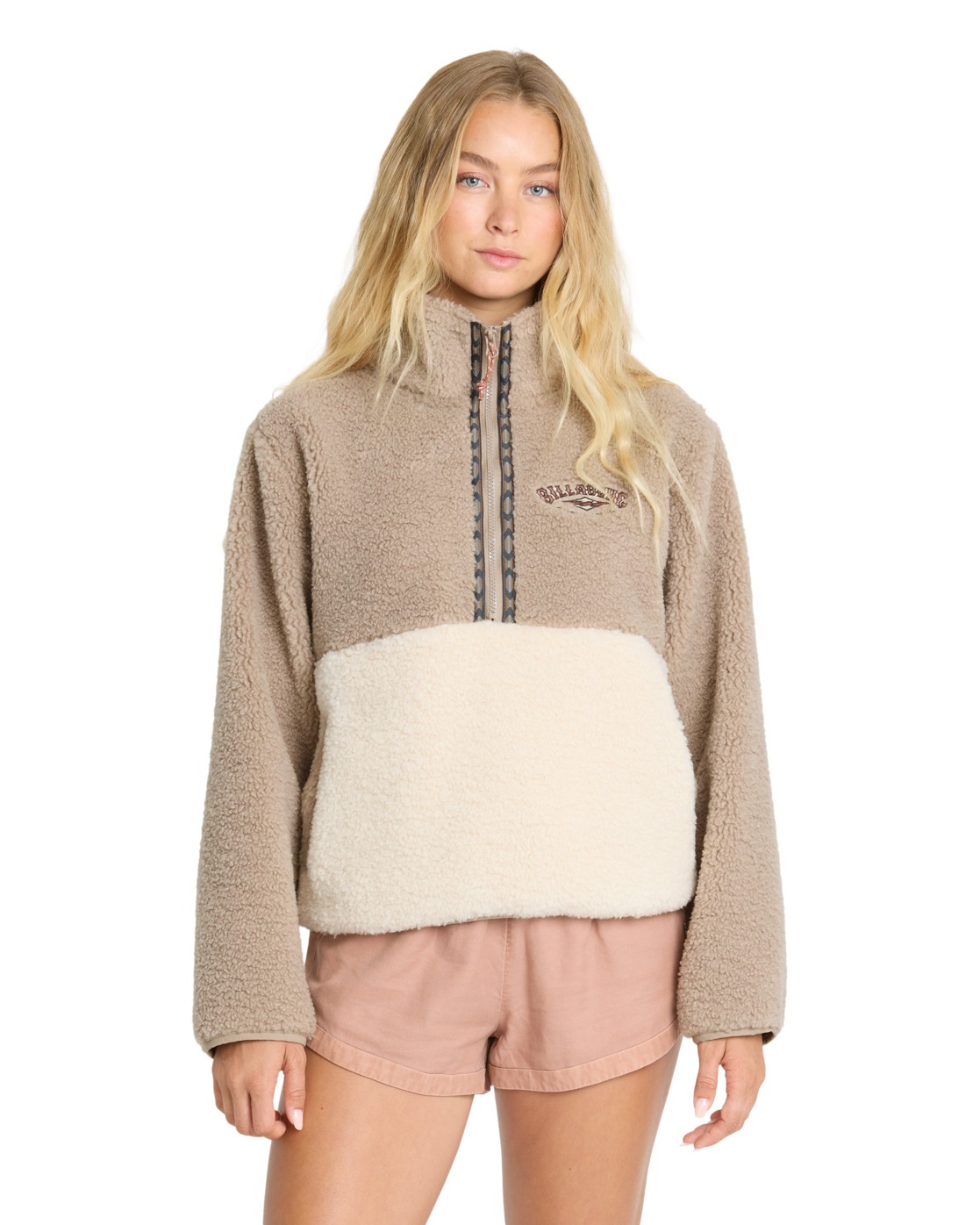 Pull en polaire sherpa à col montant HORIZON, BILLABONG