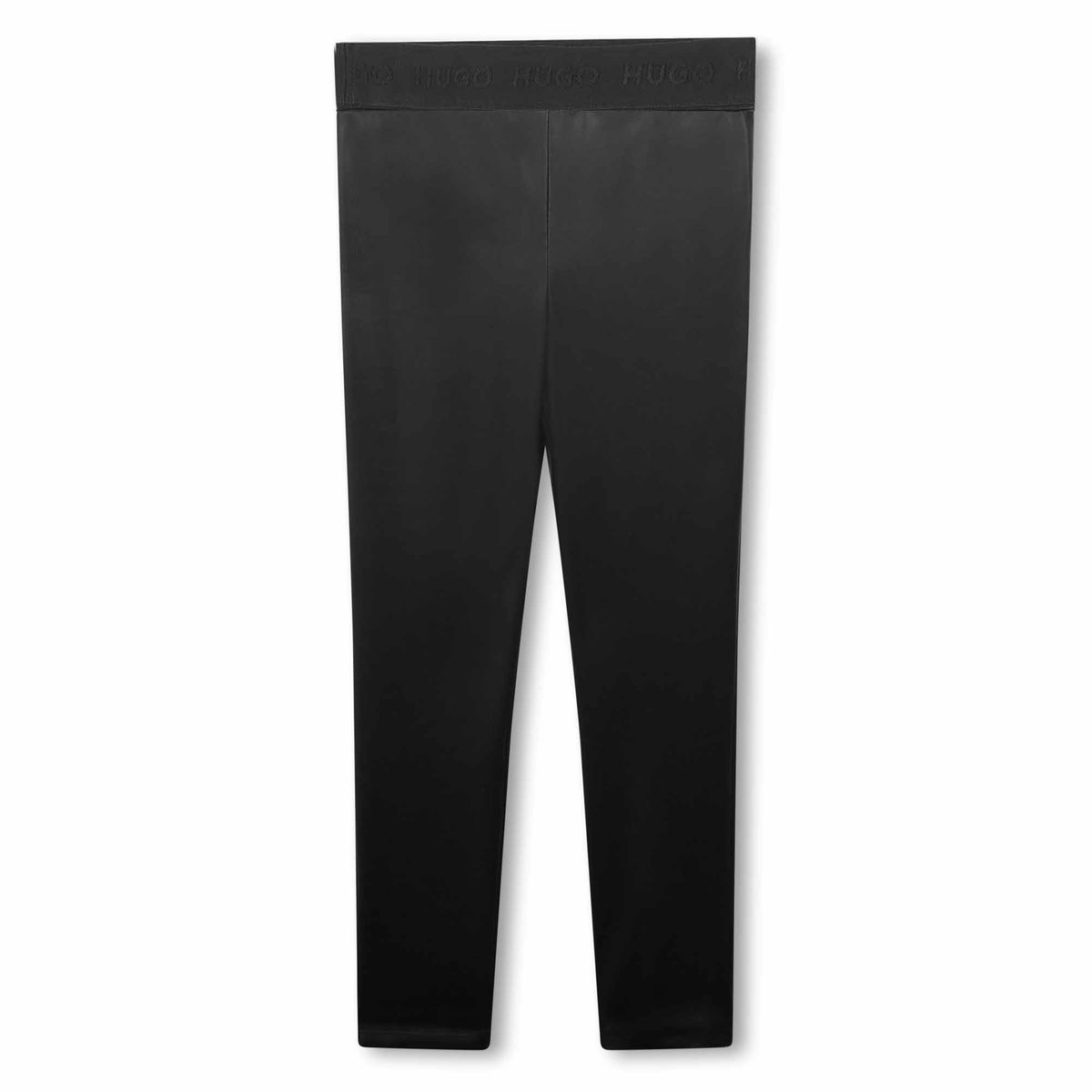 Legging store enduit noir
