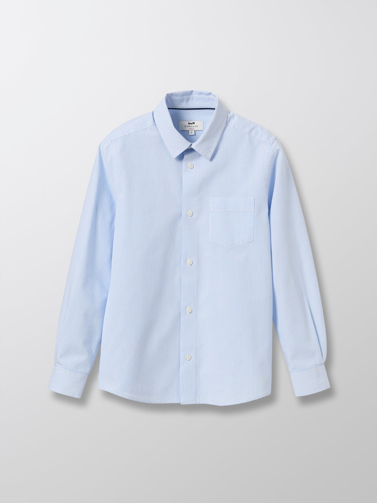 Chemise rayée, CYRILLUS