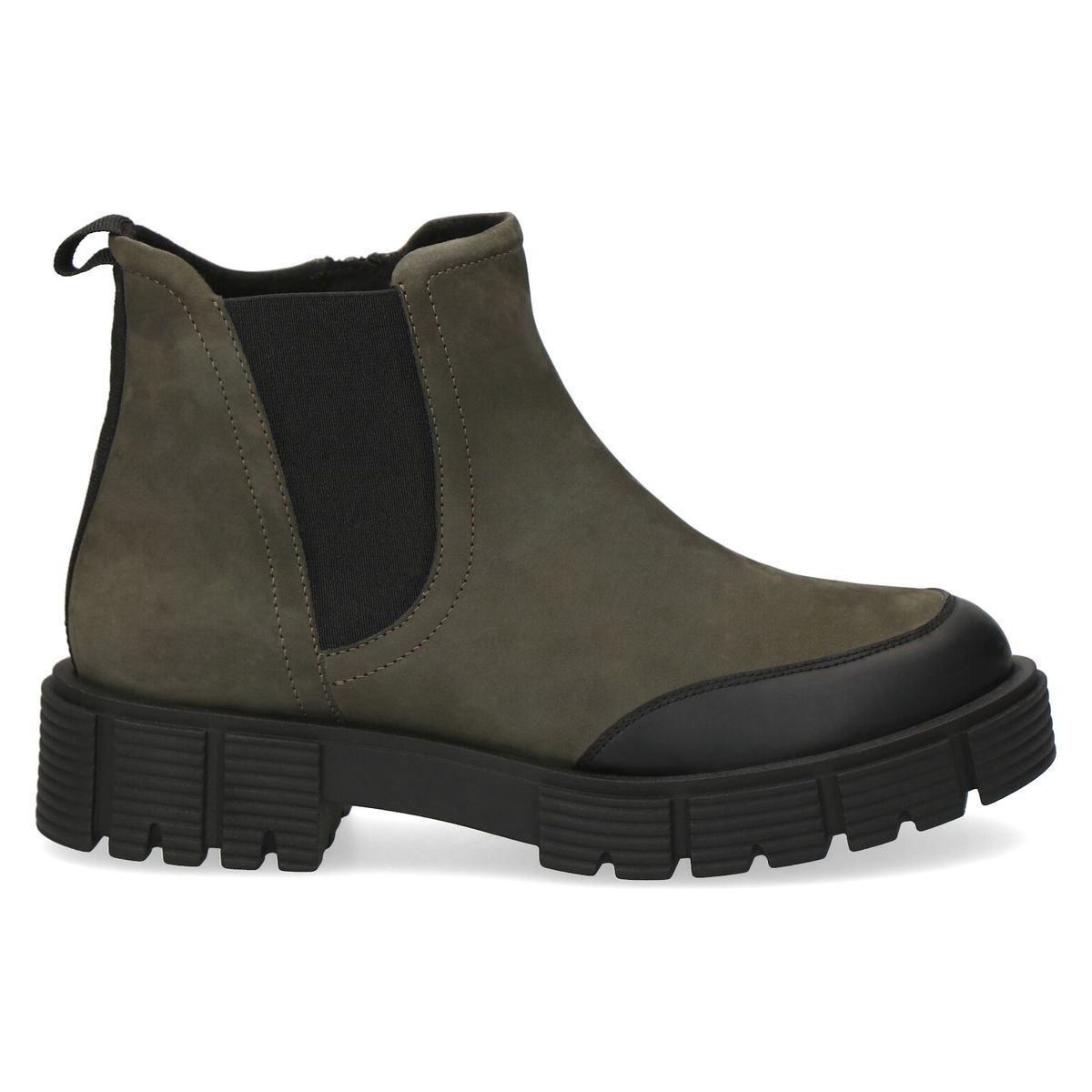 bottines caprice marron