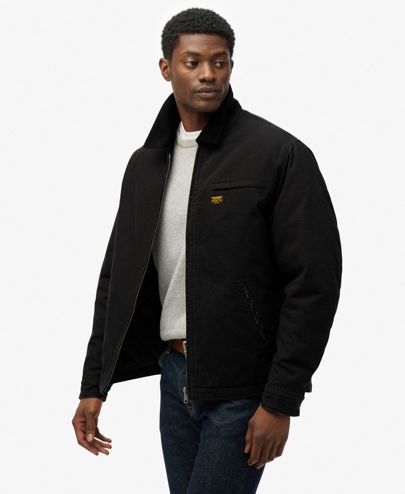 Veste Barn en Toile de Coton, SUPERDRY