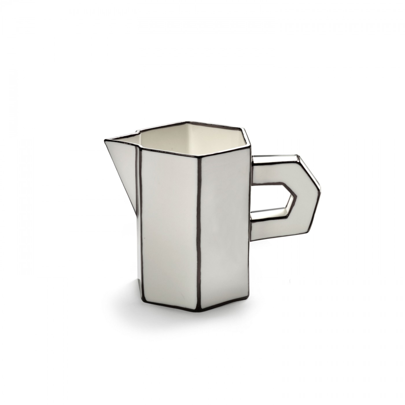 Cruche à lait en porcelaine Carte Blanche, SERAX